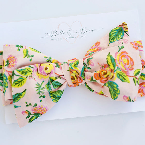 Boy's Bow Tie / Jardin De Paris Peony