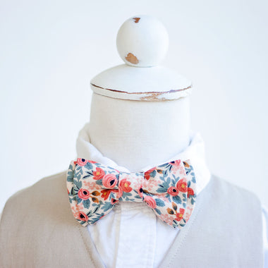 Boy's Bow Tie / Rosa In Peach