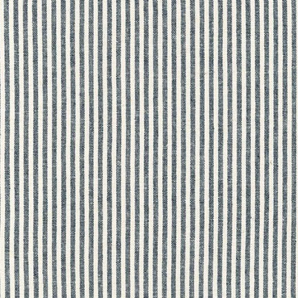 Boy's Necktie / Navy Linen Stripe